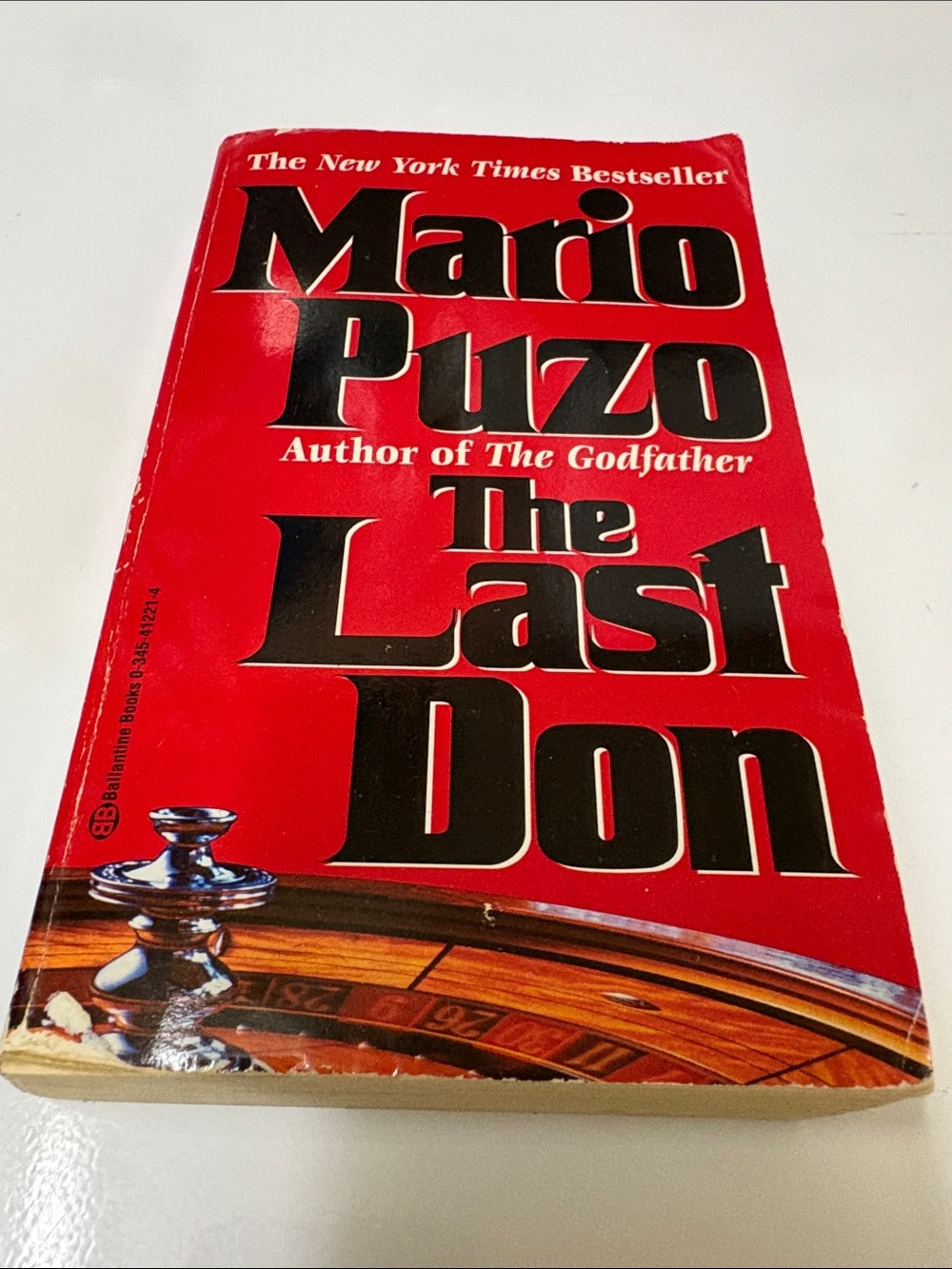 4/$20 The Last Don - Red Paperback